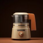 Brown Retro Electronic Blender device
