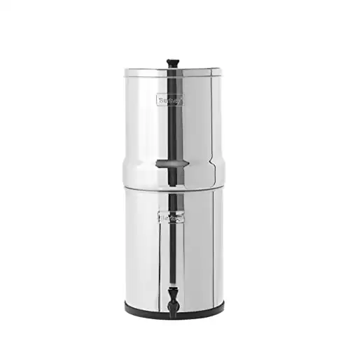 Royal Berkey Gravity-Fed Stainless Steel Countertop Water Filter System