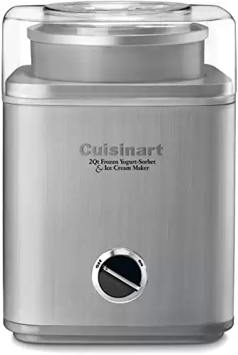 CUISINART Ice Cream Maker, Ice Cream and Frozen Yogurt Machine