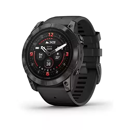 Garmin epix Pro (Gen 2) Sapphire Edition, High Performance Smartwatch