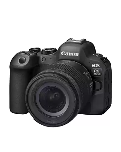 Canon EOS R6 Mark II Mirrorless Camera RF24-105mm F4-7.1 is STM Lens Kit