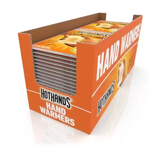 HotHands Hand Warmers - Long Lasting Natural Odorless Air Activated Warmers