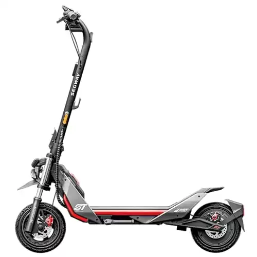 Segway ZT3 Pro Electric Scooter, 24.9 Mph Top Speed, 43.5 Miles Max. Range, w/Dual Suspension