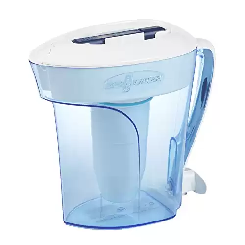 ZeroWater 10-Cup Ready-Pour 5-Stage Water Filter Pitcher