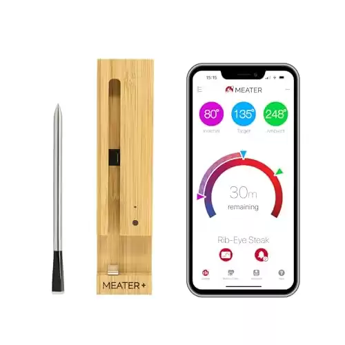 MEATER Plus: Smart Bluetooth Wireless Meat Thermometer Digital