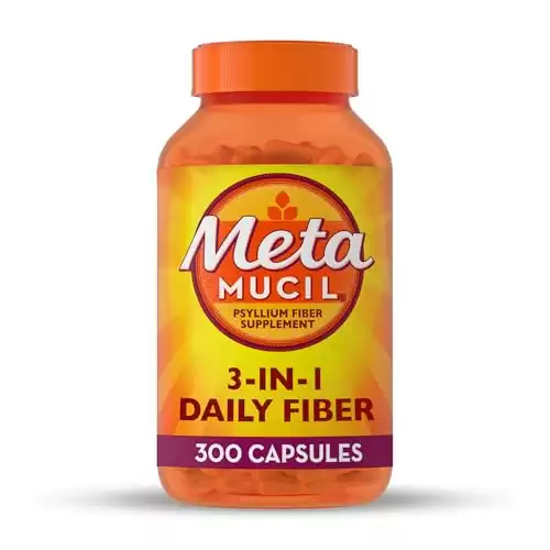 Metamucil 3-in-1 Fiber Capsules