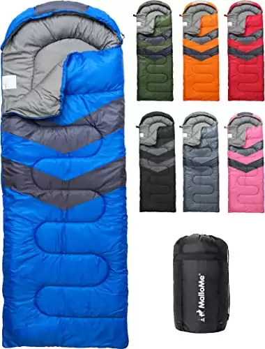 MalloMe Sleeping Bags. Cold Weather & Warm.