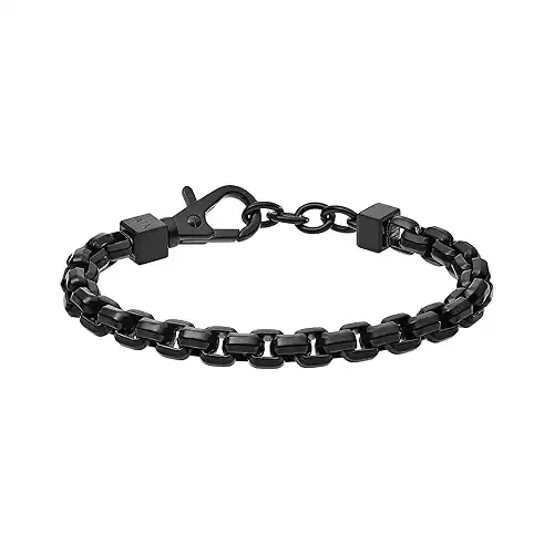 A|X Armani Exchange Stainless Steel Chain Bracelet for Men