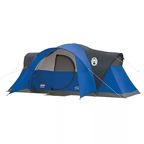 Coleman Montana 8P Family Tent with Waterproof Rainfly