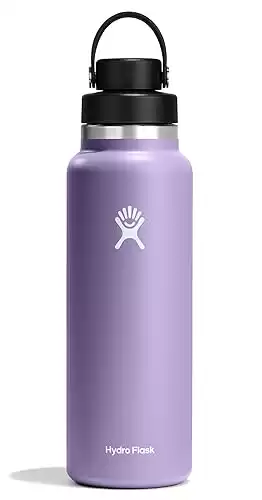 HYDRO FLASK Wide Mouth Chug Cap vacuum insulated stainless steel water bottle