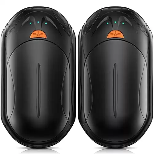 AI Hand Warmers Rechargeable 2 Pack,6000mAh Rechargeable Hand Warmer