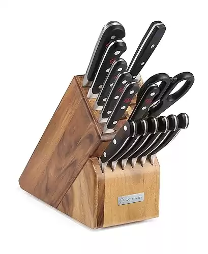 WÜSTHOF Classic 15-Piece Knife Block Set