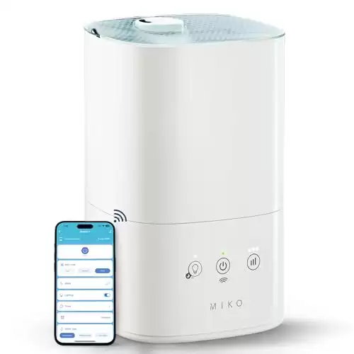 MIKO Ultrasonic Humidifiers for Bedroom