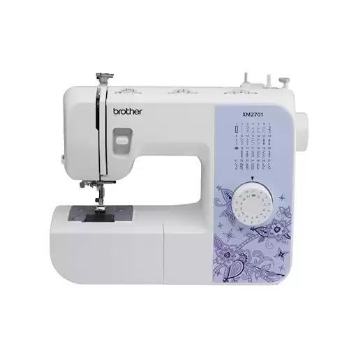 Brother Sewing Machine, XM2701, Lightweight Machine with 27 Stitches