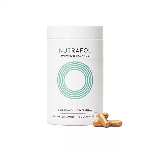 Nutrafol Women's Balance Hair Growth Supplements, Ages 45 and Up