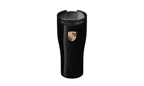 Genuine Porsche Crest Stainless Steel Thermo Mug,450 ounces