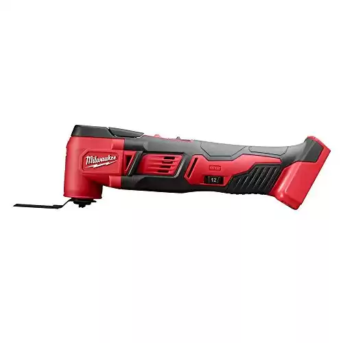 Milwaukee 2626-20 M18 18V Lithium Ion Cordless 18,000 OPM Orbiting Multi Tool (Battery Not Included, Power Tool Only)