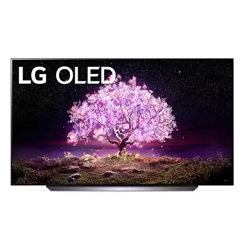 LG OLED C1 Series 77 Alexa Built-in 4k Smart TV, 120Hz Refresh Rate, AI-Powered 4K