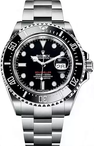 Rolex Oyster Perpetual Sea-Dweller 43 mm Ceramic Bezel Stainless Steel Men's Watch