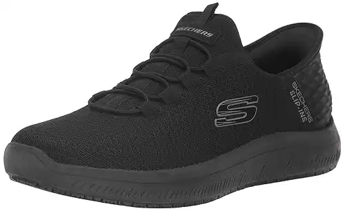 Skechers Men's Summits Colsin Sr Hands Free Slip-Ins Work Shoe