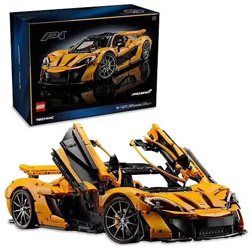 LEGO Technic McLaren P1 Hypercar Building Set.