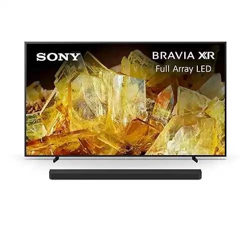 Sony 98 Inch 4K Ultra HD TV X90L Series: BRAVIA XR Full Array LED Smart Google TV