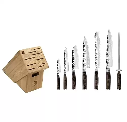 Shun Premier 8 Piece Professional Block Set