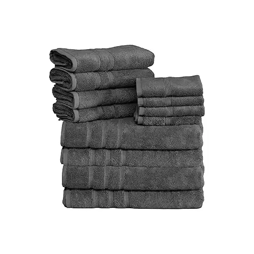 Mosobam Luxury Turkish 12pc Towel Set